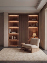 Asterlane Tan White 5X8 Feet Dhurrie 50% Jute and 50% Wool for Living Room,Bedroom,Home