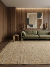 Asterlane Yellow flash Yellow flash 5X7'6 Feet Dhurrie 50% Jute and 50% Wool for Living Room,Bedroom,Home