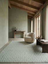 Asterlane Treetop White 5X8 Feet Dhurrie 100% Polyester for Living Room,Bedroom,Home