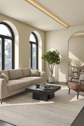 Asterlane Modern Marble & Light Brown Color Rug - Asterlane