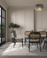 Selrix Off White Polypropylene Rug