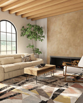 Trivon Off White Polypropylene Rug