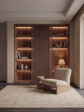 Asterlane Tan White 5X8 Feet Dhurrie 50% Jute and 50% Wool for Living Room,Bedroom,Home