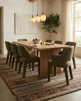 Solano Brown Polyester Rug