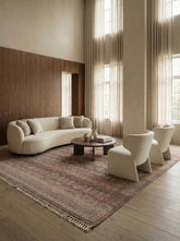 Marrak Rust Reyon Chennile Dhurrie