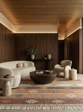 Caldera Terracotta Wool Dhurrie