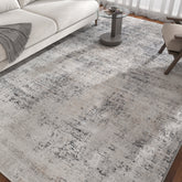 Asterlane White & Dark Gray Rug