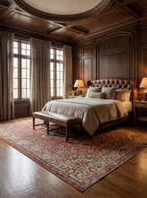 Solterra Terracotta Polyester Rug