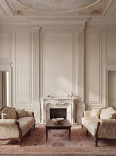 Lumina Beige Polyester Dhurrie