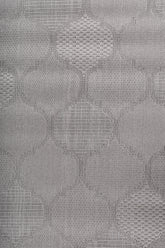 Asterlane Steel Gray & Cyan Blue Rug