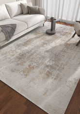 Asterlane White & Marigold Rug