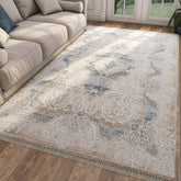 Asterlane Dark Ivory & White Rug