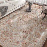 Asterlane White & Red Lacquer Rug