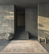 Asterlane Glacier Gray & Blue Wash Rug