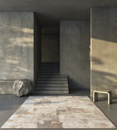 Asterlane Soft Gray & White Rug