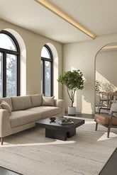 Asterlane Modern Marble & Light Brown Color Rug - Asterlane