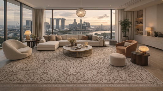Modern Rooms Feel Flat Without This Traditional Rug Trick
