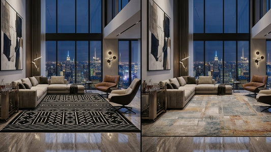 Abstract vs. Geometric Rugs: How to Choose the Right Pattern for Your Room