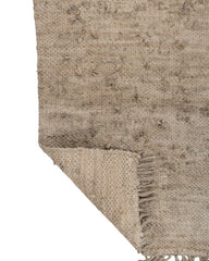 Braided Brown Chindi Febric Dhurrie - 5