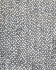 Braided White Chindi Febric Dhurrie - 6