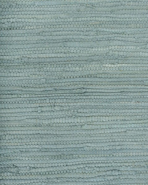 Solid Green Chindi Febric Dhurrie - 5