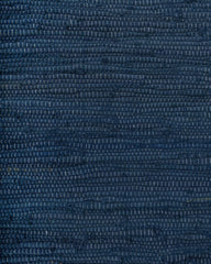 Solid Blue Chindi Febric Dhurrie - 5