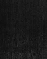 Solid Black Jute Dhurrie - 6