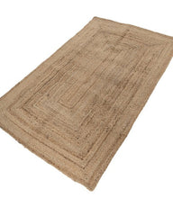Braided Brown Jute Dhurrie - 3