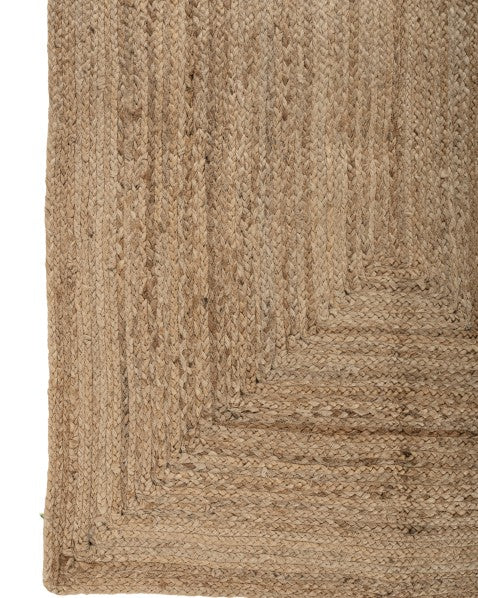 Braided Brown Jute Dhurrie - 4