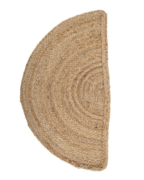Braided Brown Jute Dhurrie - 2