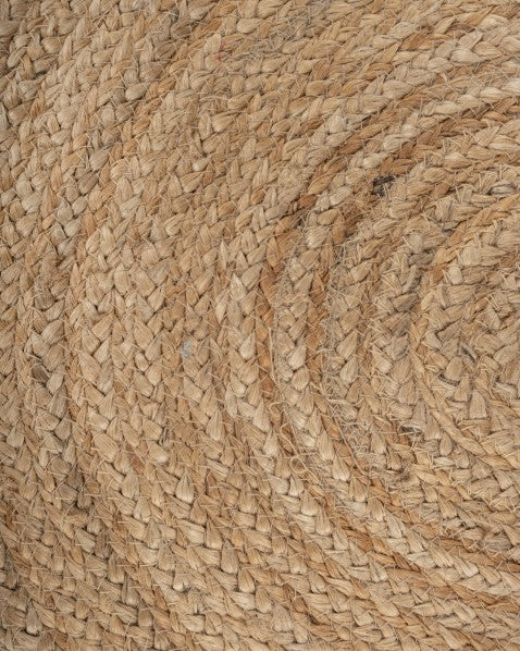 Braided Brown Jute Dhurrie - 5