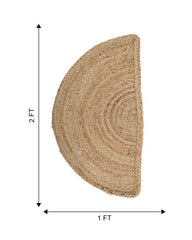 Braided Brown Jute Dhurrie - 6