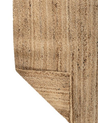 Braided Brown Jute Dhurrie - 5
