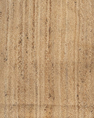 Braided Brown Jute Dhurrie - 6