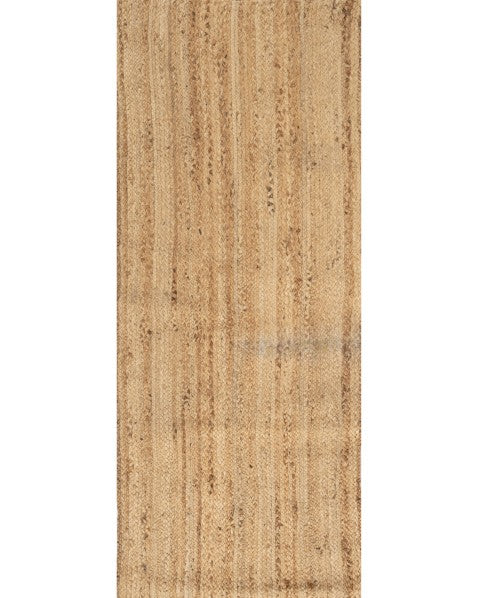 Braided Brown Jute Dhurrie - 2