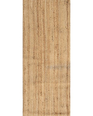 Braided Brown Jute Dhurrie - 2