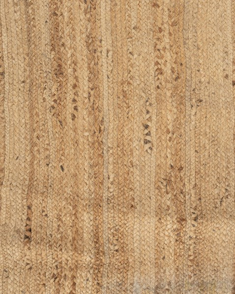 Braided Brown Jute Dhurrie - 6