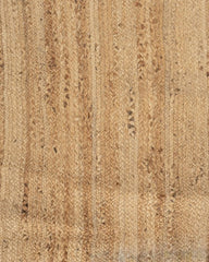 Braided Brown Jute Dhurrie - 6