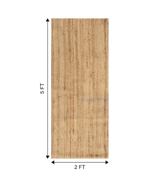 Braided Brown Jute Dhurrie - 7
