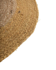 Braided Brown Jute Dhurrie - 4