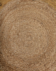 Braided Brown Jute Dhurrie - 5
