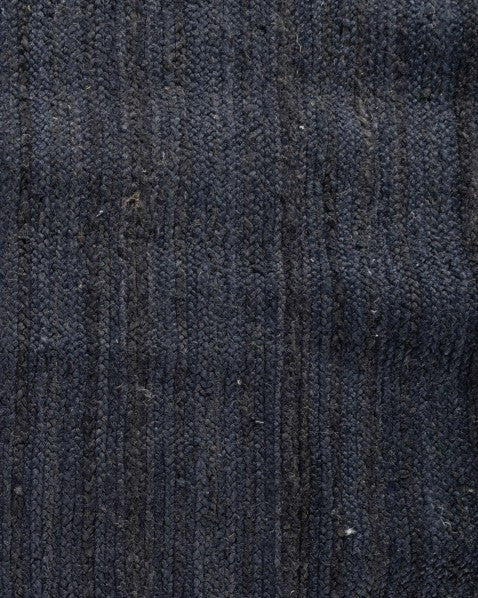 Bordered Brown Jute Dhurrie - 6
