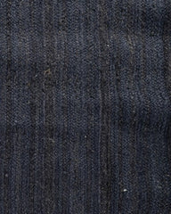 Bordered Brown Jute Dhurrie - 6