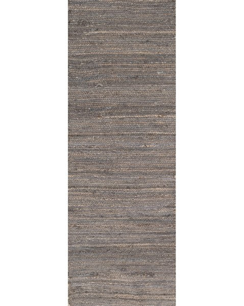 Braided Silver Jute Dhurrie - 2