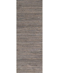 Braided Silver Jute Dhurrie - 2