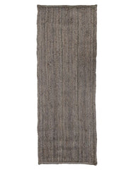 Textured Silver Jute Dhurrie - 2