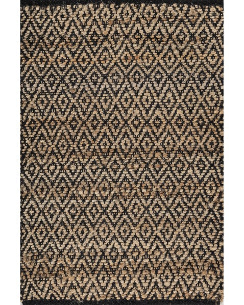 Diamond Brown Jute Dhurrie - 2