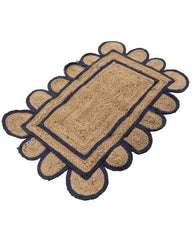 Geometric Brown Jute Dhurrie - 3