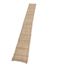 Solid Brown Jute Dhurrie - 2