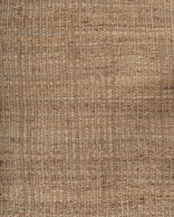 Solid Brown Jute Dhurrie - 6